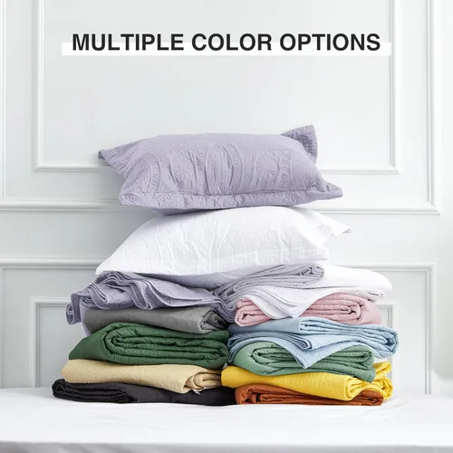 Vista 55 de Edredón de cama tamaño queen Love's cabin, color azul, para cama de verano, de microfibra ligera, estilo moderno, para todas las estaciones, 3