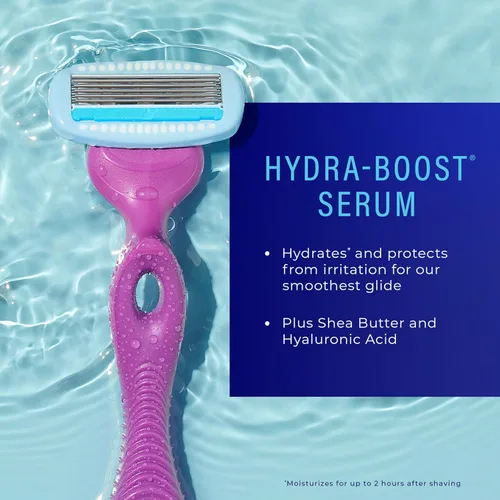 Vista 4 de Schick Hydro Silk - Recambios de cuchillas hidratantes para mujer con colgador de ducha, 4