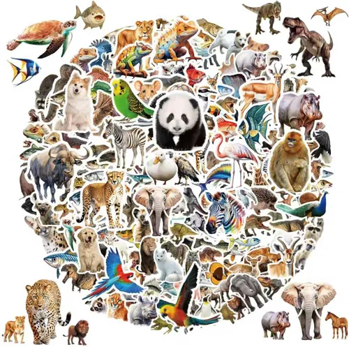 Vista 11 de 200 calcomanías de Capybara de color azul. Paquete de calcomanías de vinilo impermeables para botella de agua, laptop, patineta, álbumes