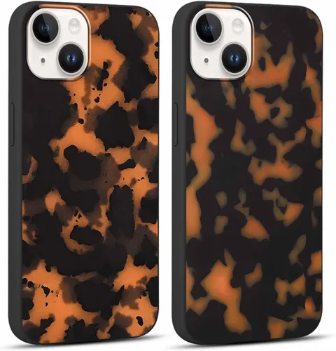 Vista 104 de Paquete de 2 fundas de teléfono con bonito estampado de guepardo para iPhone 7/8/SE 2020 / SE 2022 de 4.7 pulgadas, diseño de leopardo de lujo