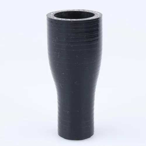 Vista 103 de AC PERFORMANCE ID 4" a 3.75" (4.016 in a 3.740 in) Reductor recto, longitud 4" (100mm), 4 capas reforzadas, manguera universal de silicona pura Negro
