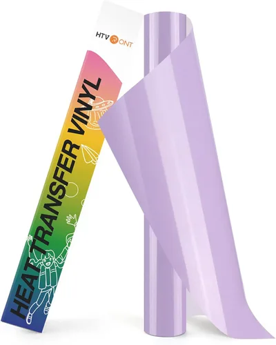 Vista 17 de HTVRONT - Rollo de vinilo termotransferible, 12 in x 8 ft, para diseños en camisetas, fácil de cortar y despegar, para planchar y máquinas Cricut