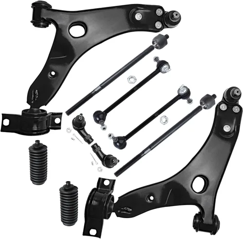 Vista 894 de Detroit Axle - Kit de suspensión delantera de 10 piezas para Hyundai Accent 2006-2011, 2 brazos de control inferiores, 4 barras de acoplamiento