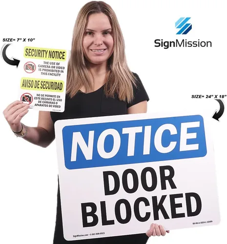 Vista 2 de OSHA - Letrero de peligro – Panel eléctrico en el interior Calcomanía Protege tu negocio, sitio de construcción, almacén y área de tienda