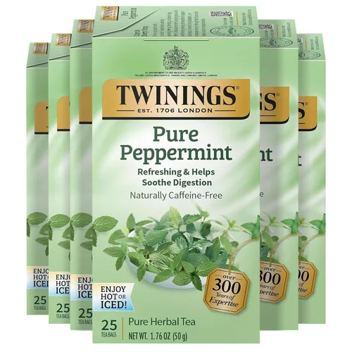 Vista 8 de Twinings, Green Tea with Pomegranate, Raspberry, & Strawberry - Té verde con granada, frambuesa y fresa, con cafeína, té en bolsas individuales