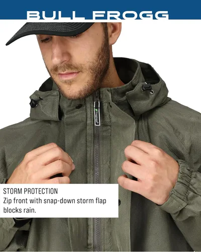 Vista 6 de FROGG TOGGS Chaqueta impermeable transpirable Signature Bull Frogg para hombre