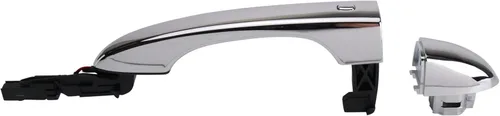 Vista 57 de TRQ Manija de puerta exterior delantera derecha cromada para el lado del pasajero compatible con Chrysler 300 Dodge Journey 2011-2020
