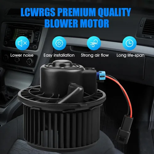 Vista 2 de Motor de ventilador de aire acondicionado y calefacción con ventilador para 2007 2008 2009 2010 2011 2012 2013 2014 Chevy Silverado Suburban