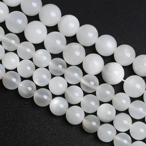 Vista 40 de 4MM 88 piezas de cuentas sueltas de piedra natural verde turquesa africana para hacer pulseras y collares de bricolaje