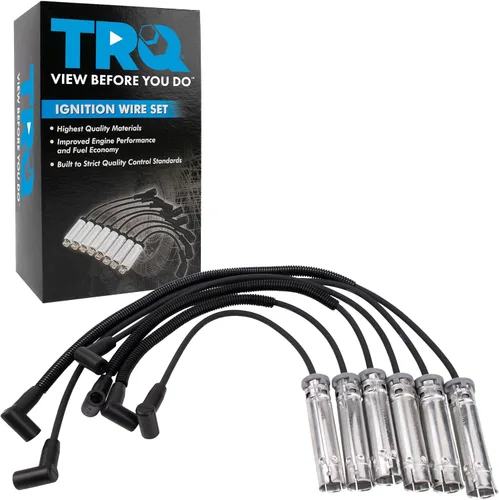 Vista 174 de TRQ Juego de cables de bujía de encendido del motor compatible con Hyundai Tucson Kia Sportage 2.7L Nrew