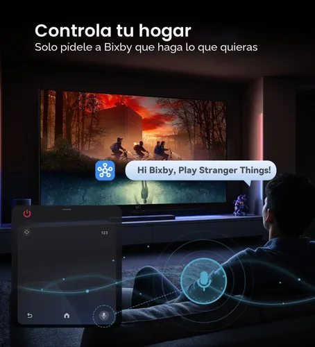 Vista 4 de FPD Tizen OS Smart TV de 40 pulgadas, 1080p Full HD compatible con Samsung TV Plus, Dolby Audio, HDR 10, Gaming Hub, SmartThings, Miracast
