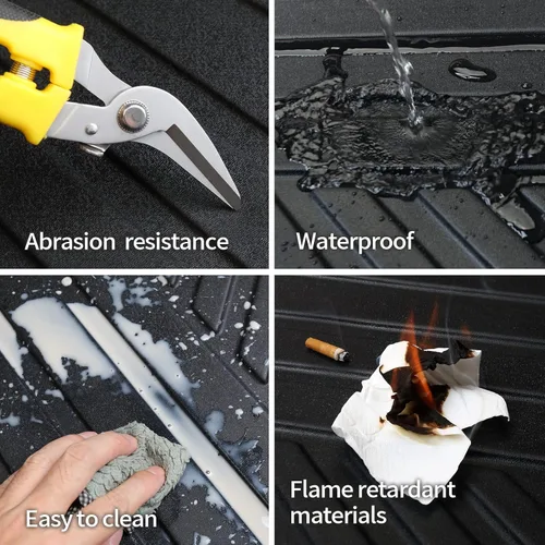 Vista 6 de Alfombras personalizadas para piso y forro de maletero compatibles con BMW X3 G01 2018-2024, BMW X4 G02 2019-2024 Todo tipo de clima