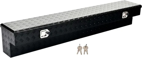 Vista 11 de Caja de herramientas de aluminio de 33 pulgadas para camión, caja de herramientas para camioneta, caja de herramientas para remolque, caja