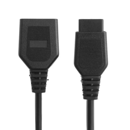 Vista 2 de Cable de extensión compatible con joystick Atari y controlador Sega Genesis de 6 pies a 5.9 ft 9 pines por iCode (10 pies9.8 ft)