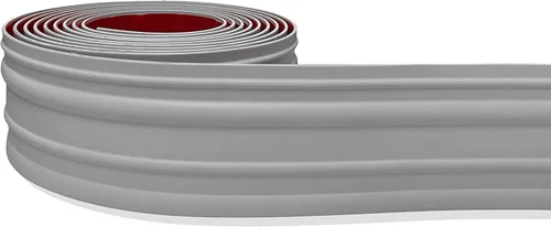 Vista 13 de Proflex - Base de pared de vinilo negro de 2-1/2 pulgadas x 20 pies, moldura de base de pared con adhesivo superfuerte para despegar y pegar, base
