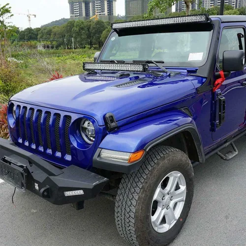 Vista 4 de JL - Juego de pestillos originales para capó, compatible con Jeep Wrangler JK JL y Jeep Gladiator JT 2007-2023 (1 par)