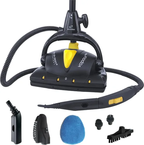 Vista 2 de Euroflex Vapour Plus Escoba de Vapor Juego de 18 Piezas con Kit de Cuidado de Pisos de Precisión; Recomendado por Consumer Reports; 295°F y 50 PSI