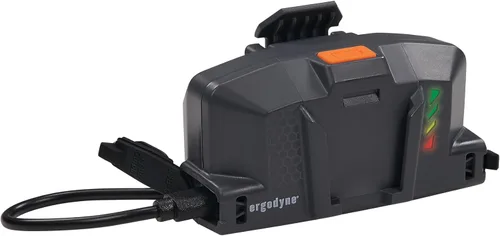 Vista 7 de Ergodyne Skullerz 8883 - Cargador de batería recargable con imán integrado, cable USB-C incluido