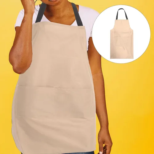 Vista 9 de IMIKEYA Waterproof Kitchen Apron for Men Pink Pvc Cooking Apron with Oil-resistant Material Suitable for Cooking Dishwashing