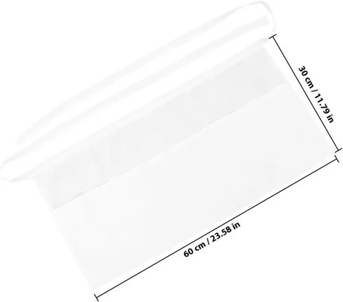 Vista 2 de Veemoon Water-resistant Polyester Working Apron with Large Pockets for Men and Women Servers Indoor Cooking and Bartender Use