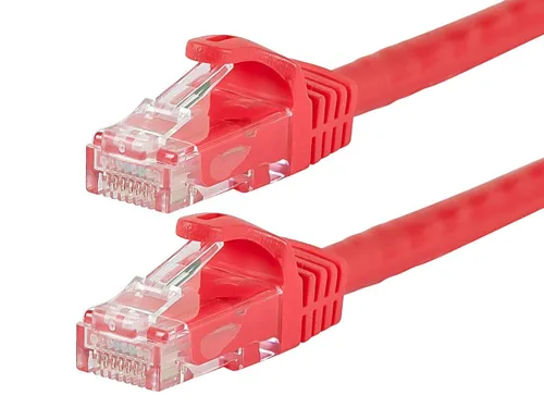 Vista 25 de Monoprice 109843 Flexboot Cable de Parche Ethernet Cat6 - Cable de Red Internet - RJ45, Trenzado, 550Mhz, UTP, Cable de Cobre Puro Desnudo, 24AWG