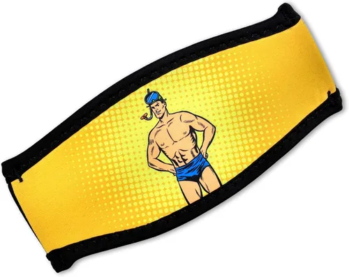 Vista 4 de Correas para máscara de buceo - Funda de neopreno para máscaras de buceo y esnórquel