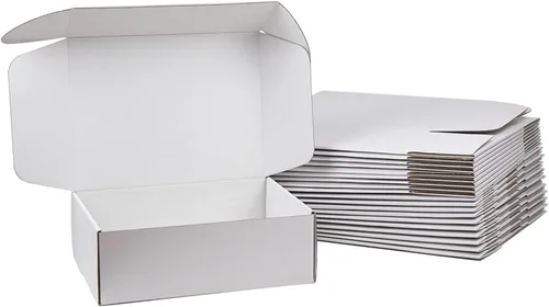 Vista 8 de Cajas de envío de 12 x 9 x 3 pulgadas, cajas de cartón corrugado marrón para pequeñas empresas, paquete de 20