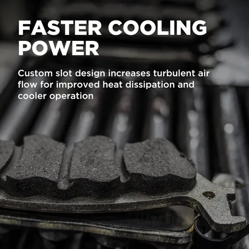 Vista 4 de Wagner Brake OEX OEX1012A - Juego de pastillas de freno de disco de cerámica prémium