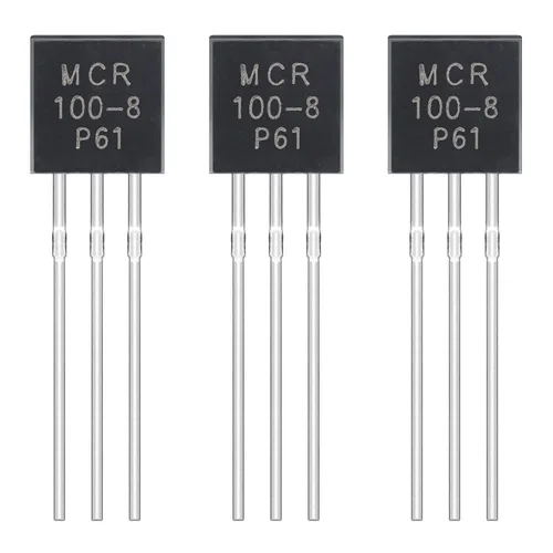 Vista 50 de 2N2222 2N2222A Transistores amplificadores NPN de silicio TO-92 60V 800mA (Paquete de 200 piezas)