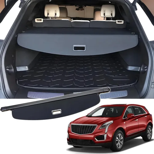 Vista 21 de Vesul, cubierta retráctil para baúl trasero compatible con Toyota RAV4 2013-2018, protector de seguridad, pantalla de privacidad para equipaje