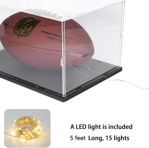 Vista 8 de Vitrina de acrílico transparente engrosada para Lego 75375 Millennium Falcon para 21319 Central Perk 75380 42204 Coleccionables, caja transparente