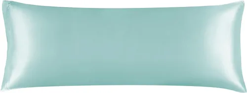 Vista 174 de BEDELITE Funda de almohada de satén para cabello y piel, súper suave y refrescante similar a las fundas de almohada de seda, paquete de 2 con cierre