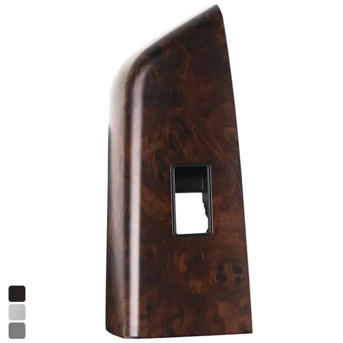 Vista 8 de Osompar Bisel del interruptor de la puerta y ventana delantero izquierdo del lado del conductor compatible con Toyota Tundra 2007-2013 Sequoia Marrón