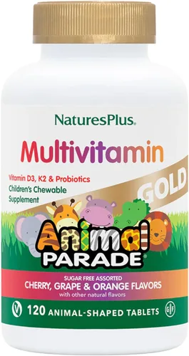 Vista 12 de Kids' Gold Multivitamin Chewables - Assorted by NaturesPlus