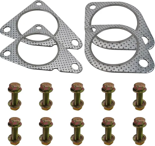 Vista 6 de Kit de tornillos de junta de escape de motor para Infiniti Q50 RWD 370z RWD/AWD G37