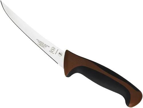 Vista 29 de Mercer Culinary Millennia Colors - Cuchillo para pan de acero inoxidable, borde ondulado de 10 pulgadas de ancho, color gris