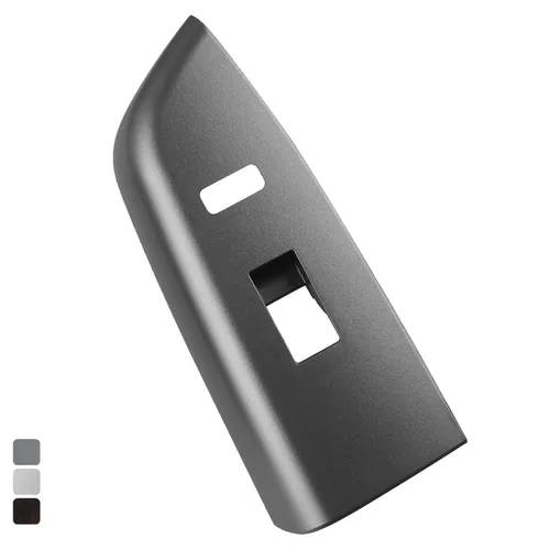 Vista 9 de Osompar Bisel del interruptor de la puerta y ventana delantero izquierdo del lado del conductor compatible con Toyota Tundra 2007-2013 Sequoia Marrón