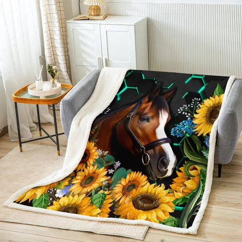 Vista 17 de Manfei Musical Throw Blanket Retro Musical Notes Print Bed Blanket for Kids Boys Girls Room Decor, Music Theme Blanket for Couch Sofa, Soft and