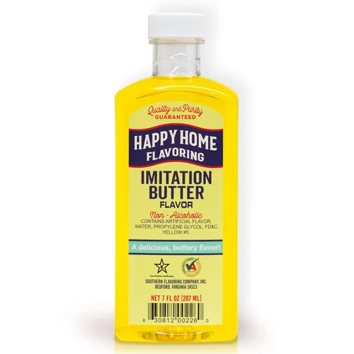 Vista 14 de Happy Home Sabor de nogal negro de imitación, sin alcohol, certificado Kosher, 7 onzas.