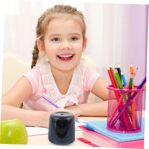 Vista 8 de STOBOK Tool Charcoal Pencil Sharpener Auto Stop Pencil Sharpeners Sharpener Commercial Pencil Sharpener Pencil Point Sharpener Pp.Stainless Steel