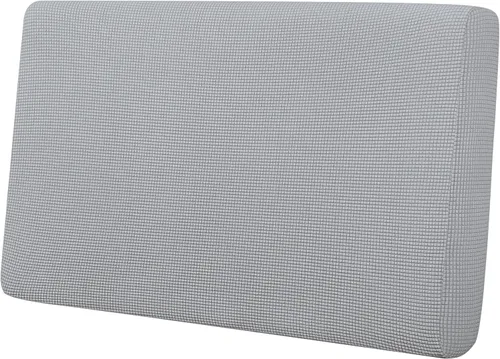 Vista 123 de Easy-Going - Funda de cojín elástica individual para sofá biplaza, sillón, funda de cojín protectora, suave, flexible con parte inferior elástica