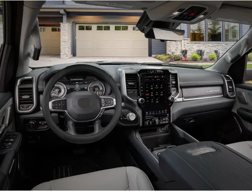 Vista 3 de West Llama Cubierta de volante para automóvil personalizada para Dodge 1989-2011 RAM 1500 2500 3500, Charger, Durango, Challenger