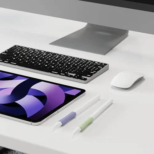 Vista 6 de ProElife Paquete de 2 soportes ergonómicos de agarre para Apple Pencil de 2ª generación, Apple Pencil (USB-C) y Apple Pencil Pro 2024 Accesorio