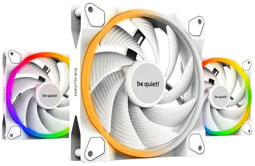 Vista 13 de be quiet! Light Wings 120mm PWM Premium ARGB Ventilador de enfriamiento Premium de bajo ruido 4 pines Negro BL072