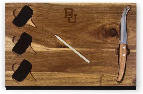 Vista 15 de PICNIC TIME NCAA NCAA - Juego de tablas de cortar y herramientas de queso de acacia Delio unisex para adultos