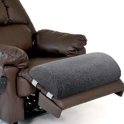 Vista 9 de Wesiti Almohada Cojín para Pies de Sillón Reclinable de Alta Resistencia Espuma Viscoelástica Sherpa Bolster para Dormir y Descansar Almohada
