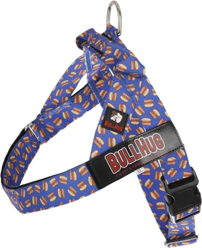 Vista 76 de BULLHUG Arnés ajustable para perro, sin tirones, sin estrangulamiento, para bulldogs ingleses, bulldogs franceses, pugs y razas de pecho ancho