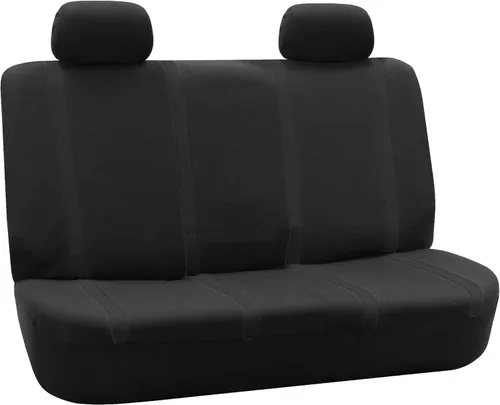 Vista 21 de FH Group - Juego de fundas de asientos frontales para auto, de tela verde menta, para asientos de respaldo bajo con reposacabezas removibles, ajuste