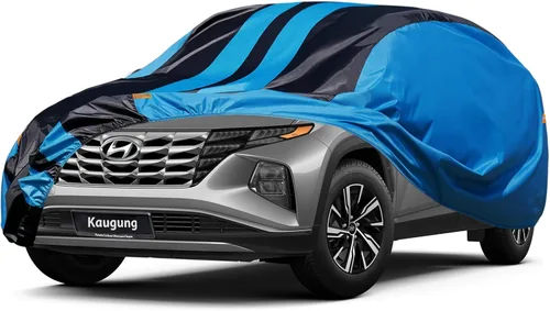 Vista 16 de Kaugung Funda impermeable para automóvil BMW Serie 3 (1999-2025), cubierta exterior completa para automóviles, ligera, resistente al sol, UV