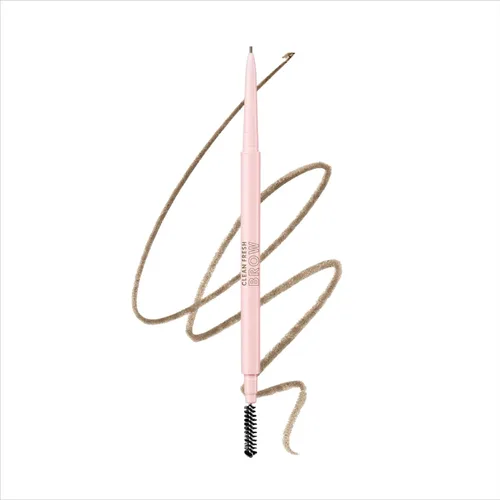 Vista 12 de Covergirl Clean Fresh Brow Nano, 300 Auburn, lápiz de cejas, punta ultra precisa, impermeable, resistente a la transferencia, carrete integrado